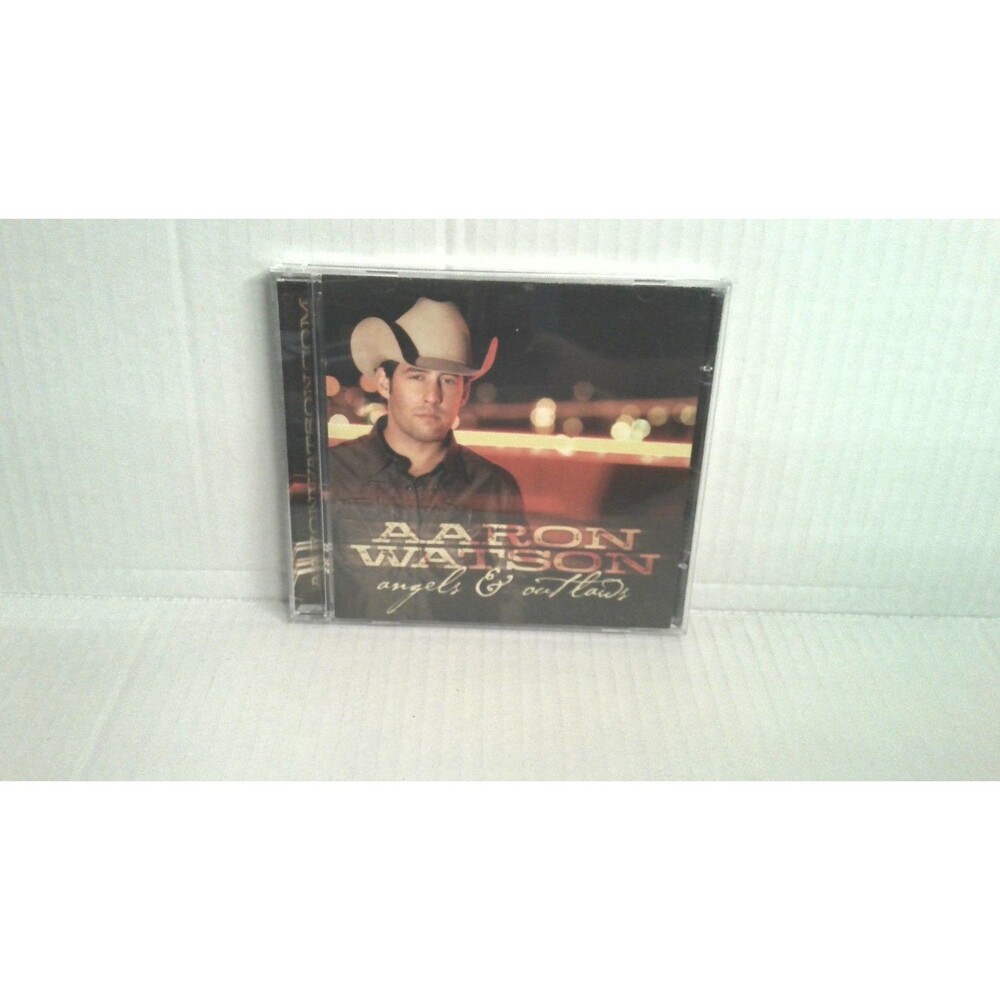 Aaron Watson Angels & Outlaws CD 2008 Big Label Records